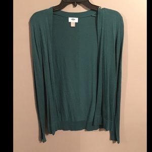 Teal Old Navy Cardigan